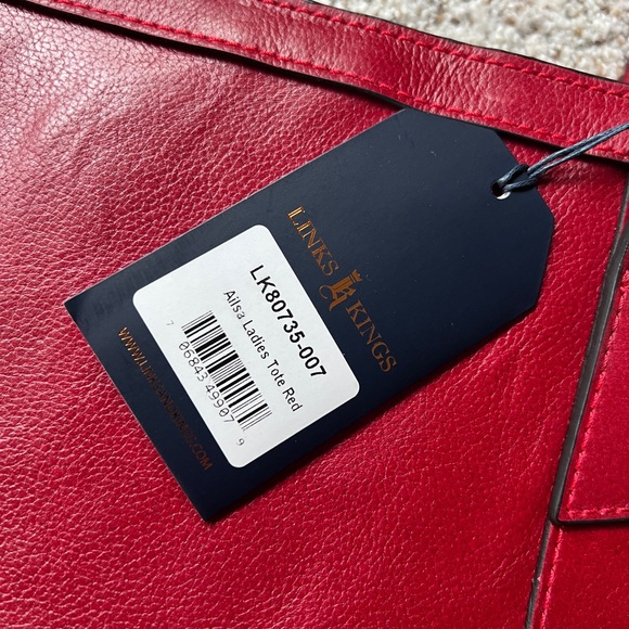 Links and kings ladies leather tote new with tags - Picture 2 of 3